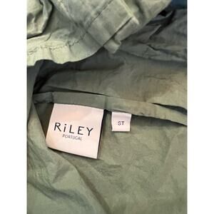 RILEY HOME Portugal 100% Cotton Standard Pillowcase A Pair 20x26 in Muted Green